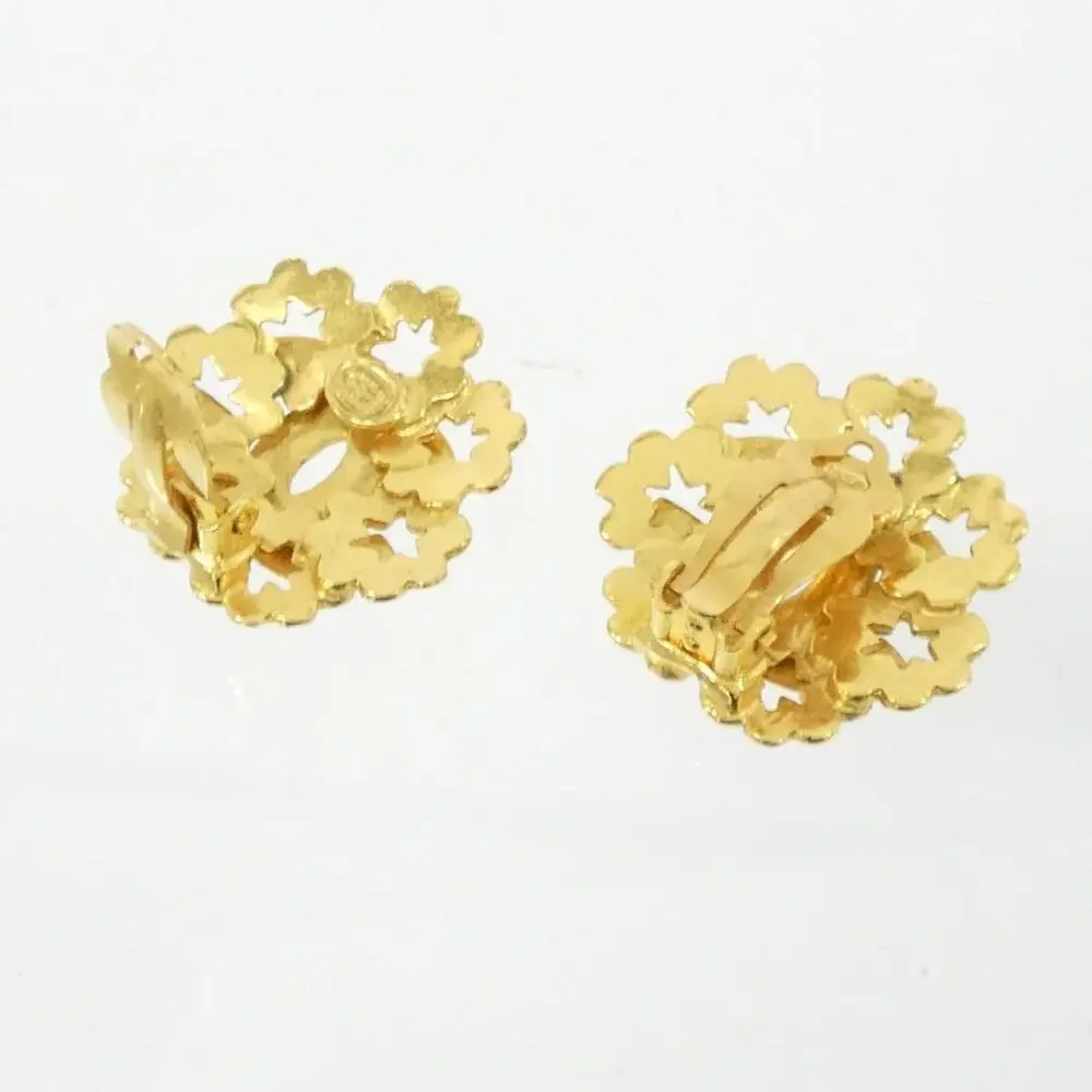 CHANEL Gold Earrings